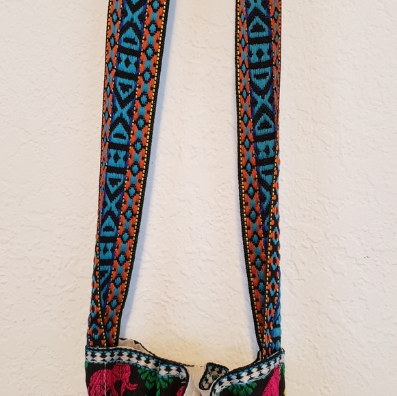 x2 Handmade Totes Colorful Asian Handmade Totes with Intricate Colorful Pattern - Picture 8 of 15